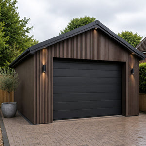 Composite SlatWall - Chocolate Brown