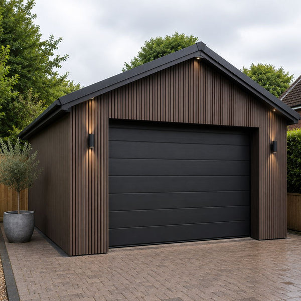 Composite SlatWall - Chocolate Brown