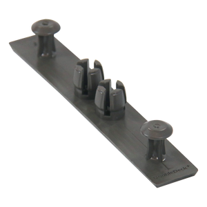 Neowall Co Extrusion Decking End Caps Anthracite composite end caps for decking boards