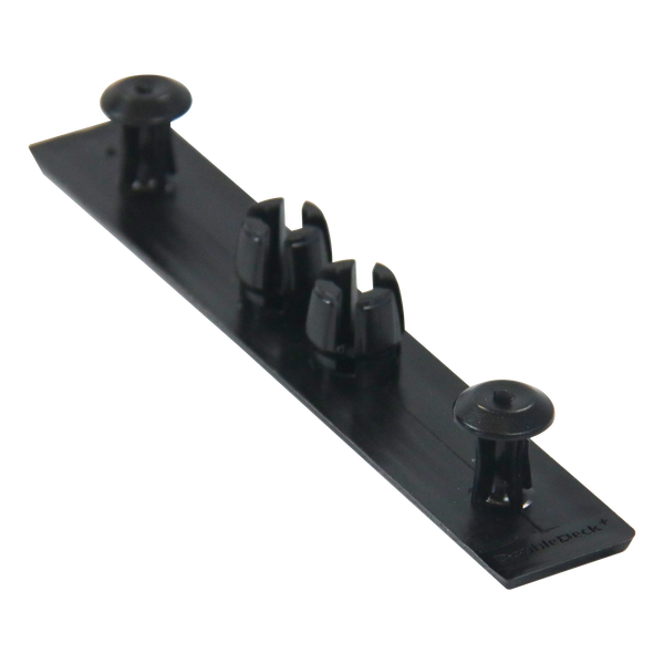 Neowall Co Extrusion Decking End Caps Charcoal composite end caps for decking board edges