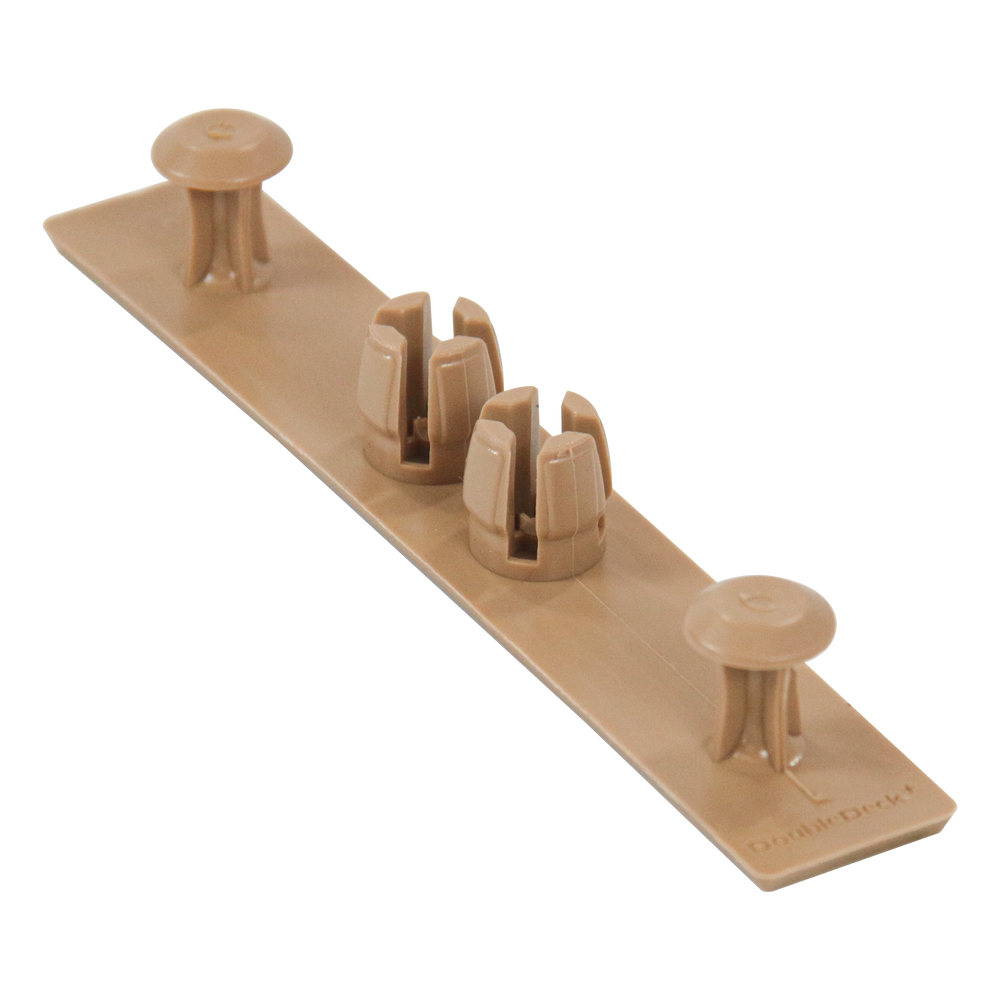 Neowall Co Extrusion Decking End Caps Teak composite end caps for decking boards