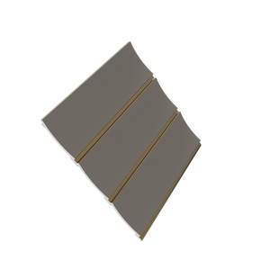 Aluvo Curved Slats Cream