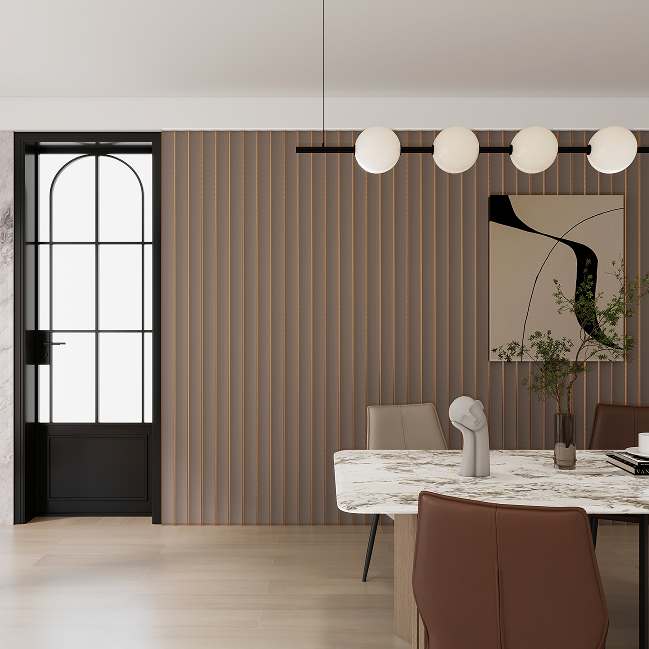 Aluvo Curved Slats Cream