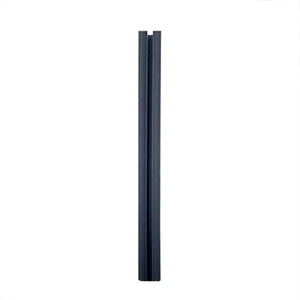 Dual Slit WPC Post for composite fencing installation