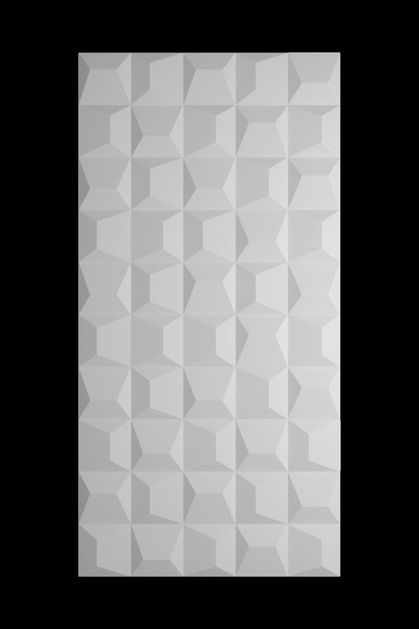 Pure White PU Stone Cube