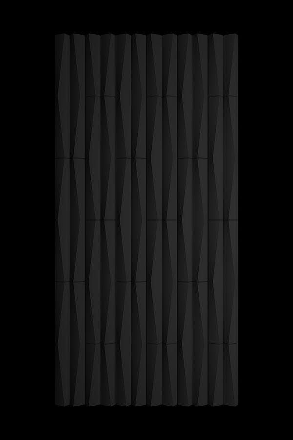 Midnight Black PU Stone Line