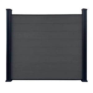 Fencing Charcoal composite panels for modern UK gardens