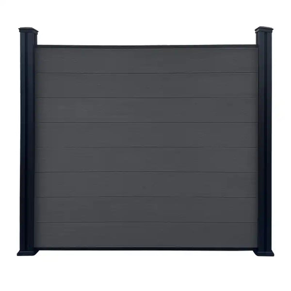 Fencing Charcoal composite panels for modern UK gardens