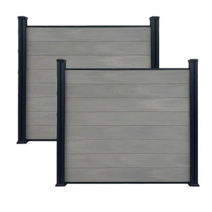Fencing Natura composite panels for natural UK garden fencing