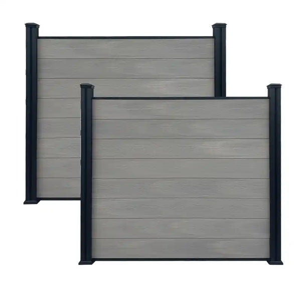 Fencing Natura composite panels for natural UK garden fencing
