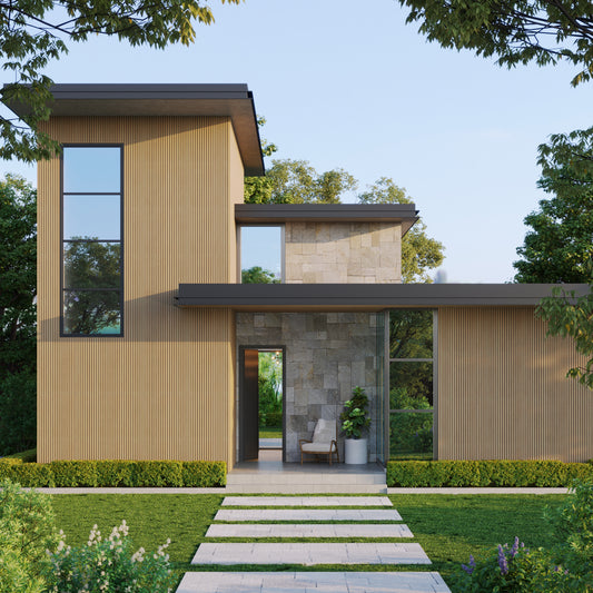 Composite SlatWall - Teak