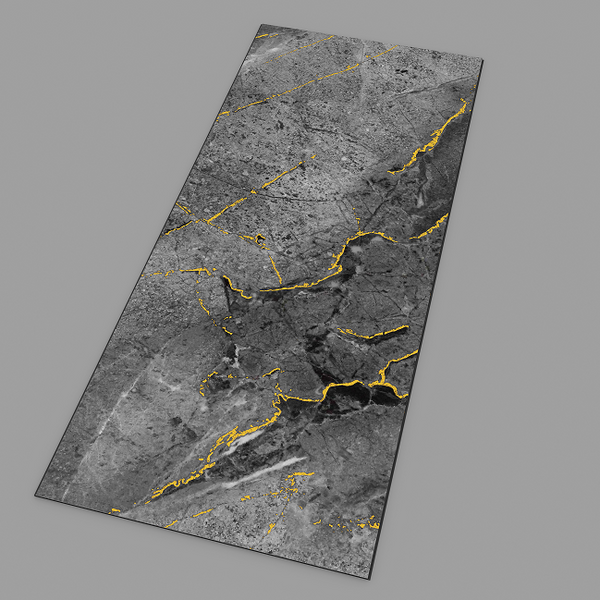 Neowall Vellura Tulsony Gold wall panels with warm stone-effect finish