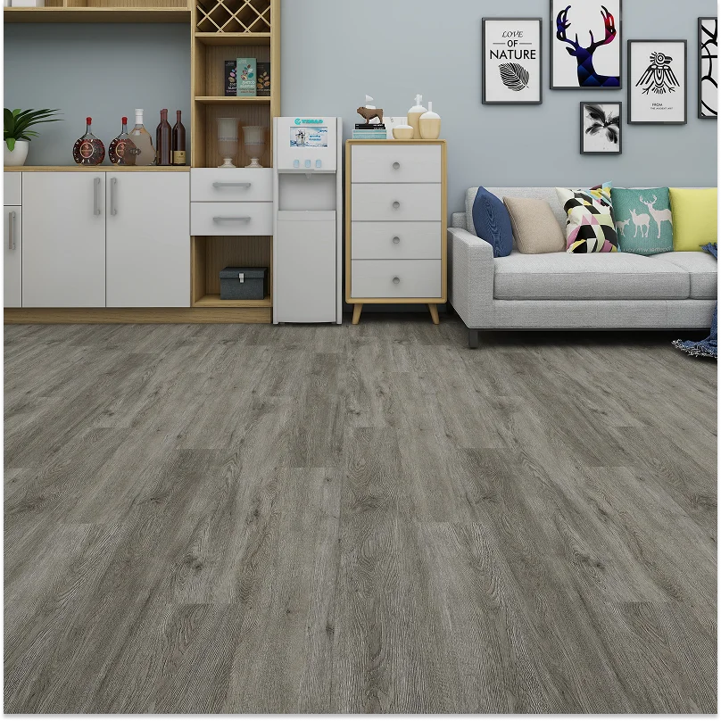 Grey Oak SPC flooring UK waterproof wood effect flooring