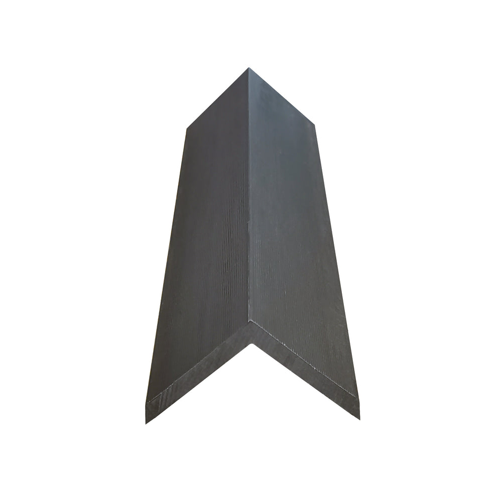 Neowall Anthracite Grey SlatWall edge seal trim for clean and seamless panel edge finishing