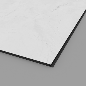 Grey marble wall panels for bright and sophisticated feature walls