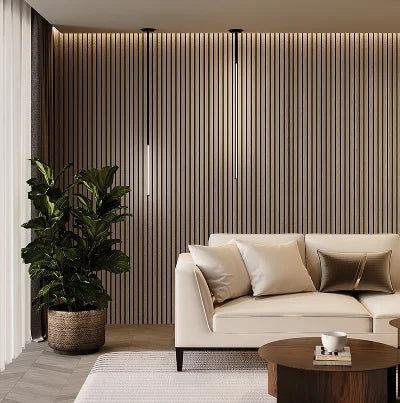 Acoustic Panel - Light Walnut