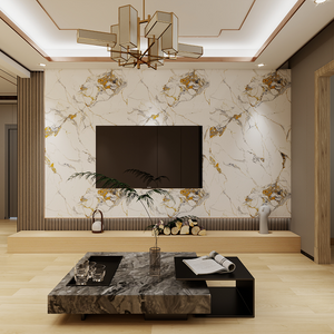 Luxury marble effect wall panels for high-end interior design