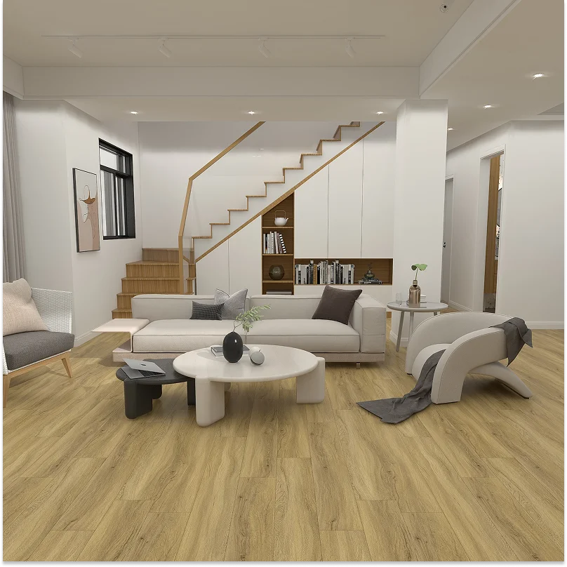 Medium Oak SPC flooring UK waterproof wood effect flooring