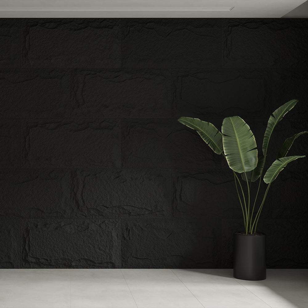 Midnight Black PU Stone