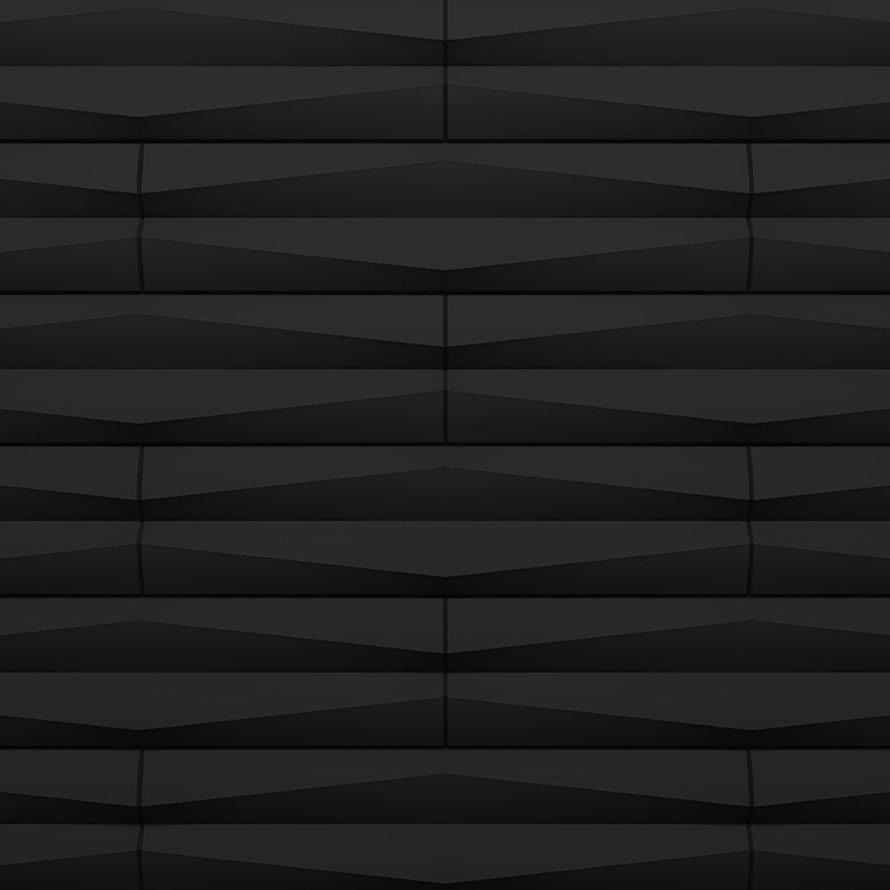 Midnight Black PU Stone Line