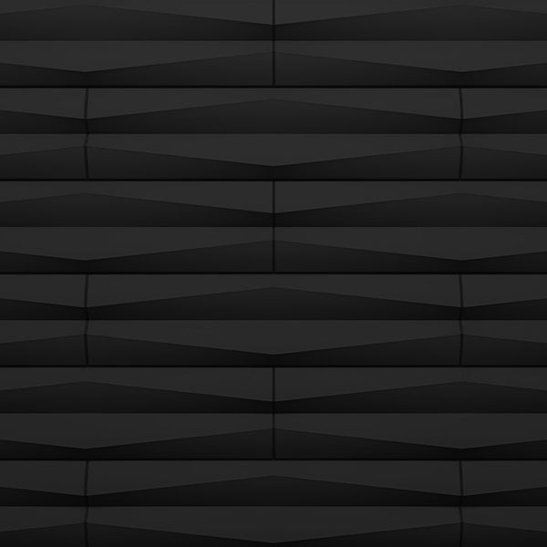Midnight Black PU Stone Line
