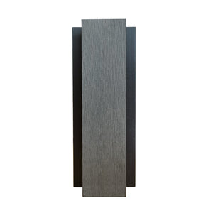 Modern grey H trim for clean and consistent cladding joints