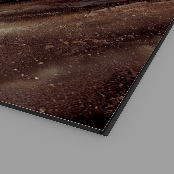 Brown textured wall panels for elegant interior feature walls