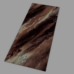 Molten mocha wall panels for warm 