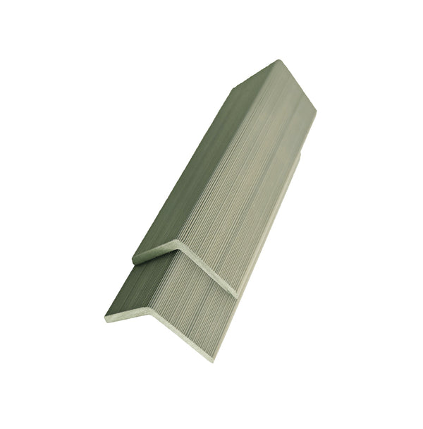 Neowall Natural SlatWall edge seal trim for clean and seamless panel edge finishing