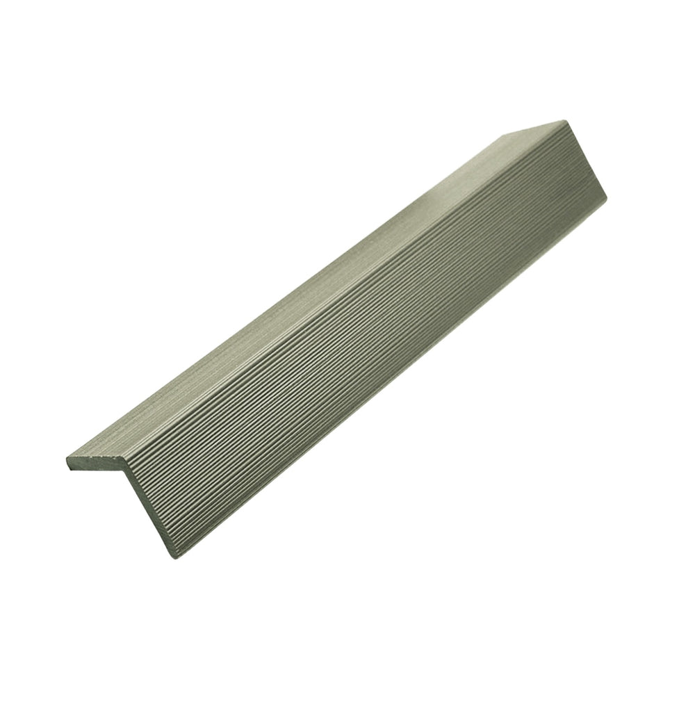 Natural wood-effect edge seal for composite slat wall panels by Neowall