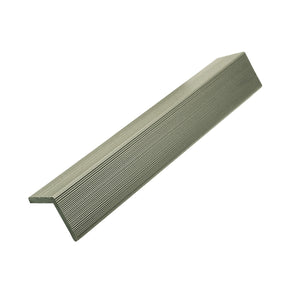 Natural wood-effect edge seal for composite slat wall panels by Neowall