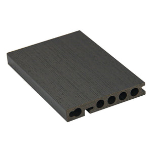 Neowall Co Extrusion Nosing Board Anthracite for decking steps and deck edge finishing