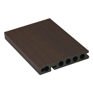 Neowall Co Extrusion Nosing Board Choco Brown for decking steps and deck edge finishing