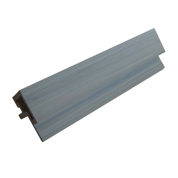 Neowall Natural external trim for SlatWall panels with seamless edge finishing
