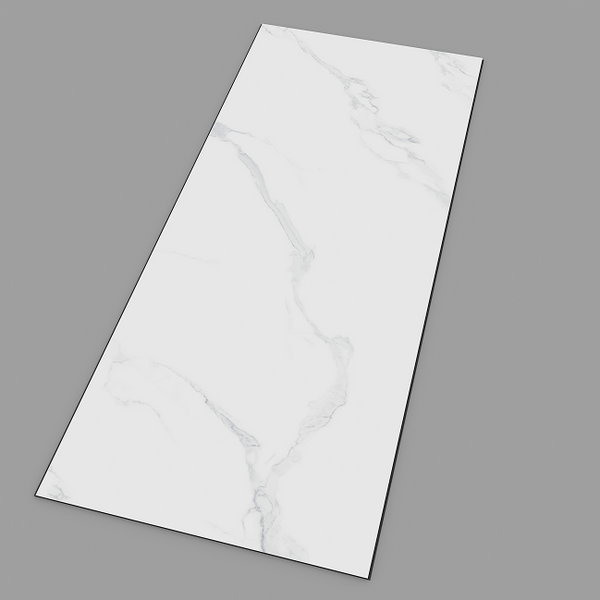 Neowall Vellura Carrara Marble wall panels with white marble-effect finish