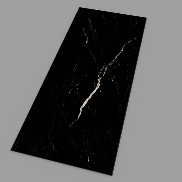 Neowall Vellura panel installation in black marble design