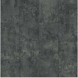 Neowall anthracite marble SPC flooring modern dark interior design