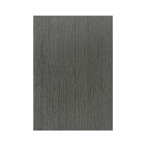 Neowall cement grey composite nosing board installed on outdoor decking step