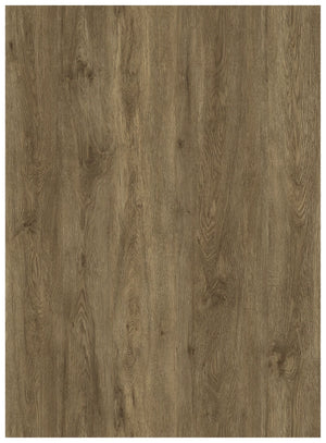 Oak-effect herringbone wall panels for stylish interior feature wall