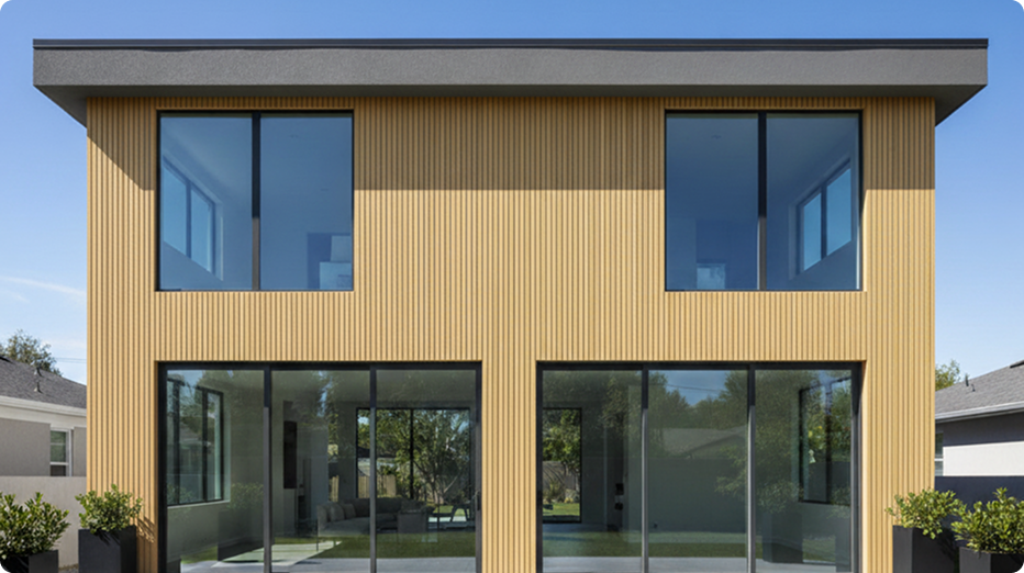 Composite SlatWall - Charcoal before image