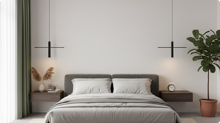 Square Acoustic Panel - Light Walnut before image