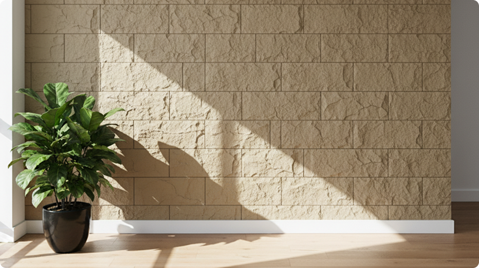 Sandstone PU Stone Cube before image