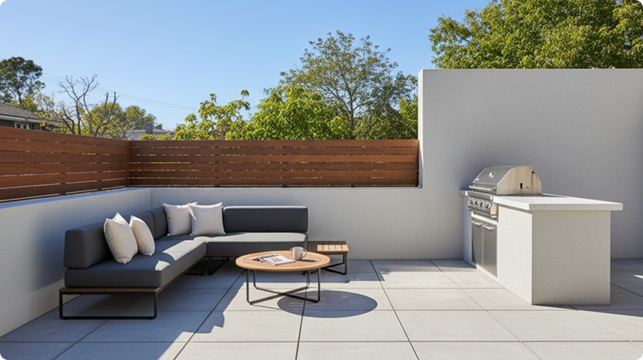 Composite Decking - Charcoal before image