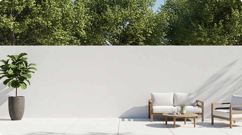 English Boxwood Plant Wall before image