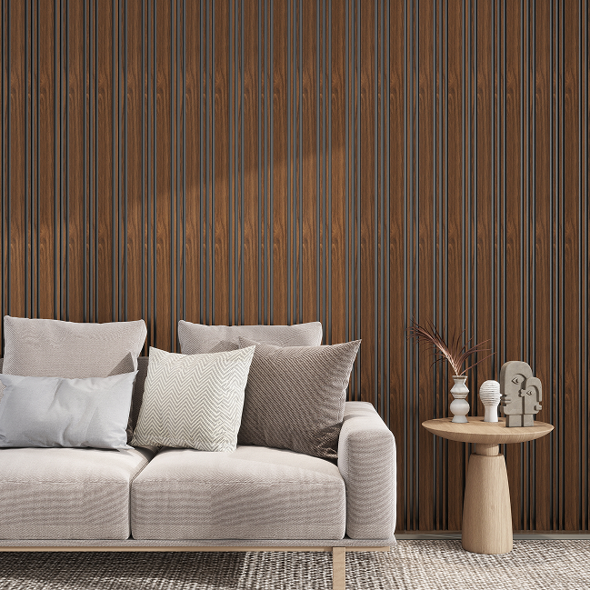 Aluvo LS Slats Warm Walnut