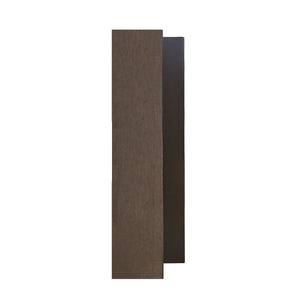 Neowall U trim chocolate brown installed on exterior cladding edges