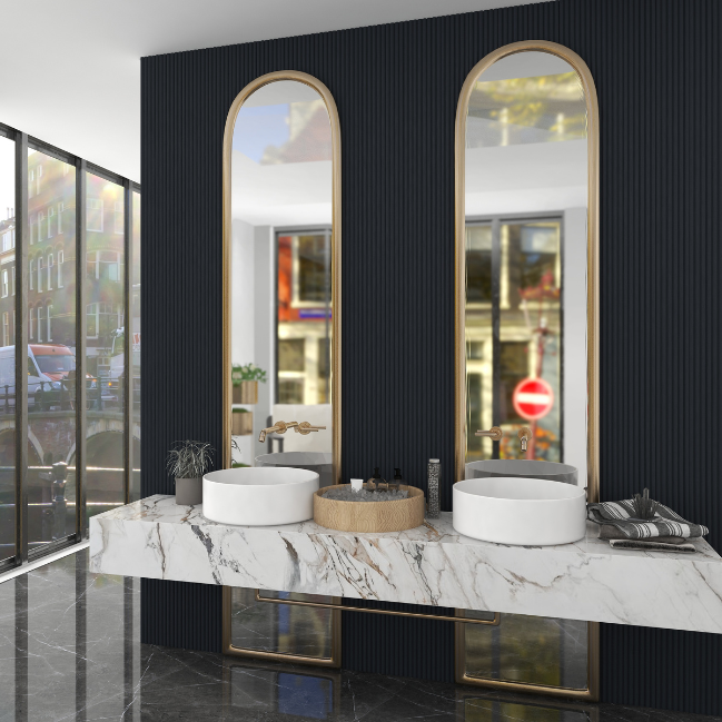 Aluvo Half Round Navy