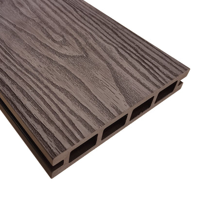 5.0m Composite Decking - Chocolate Brown