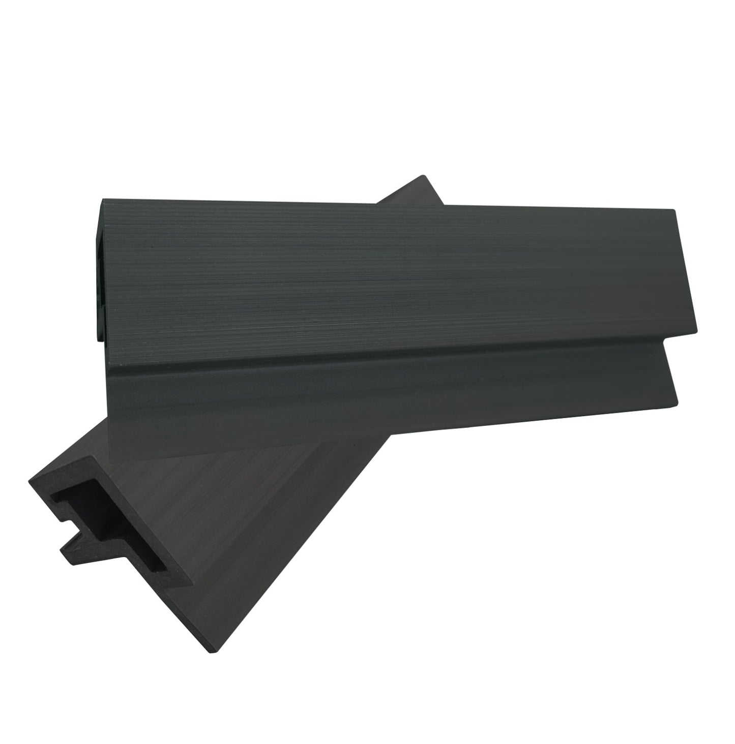 Charcoal External Slat Wall Trim