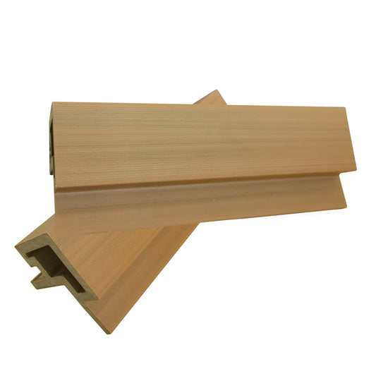 Teak External Slat Wall Trim